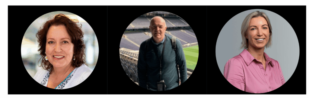 Lisa Holt, John Hanson & Bianca Miller